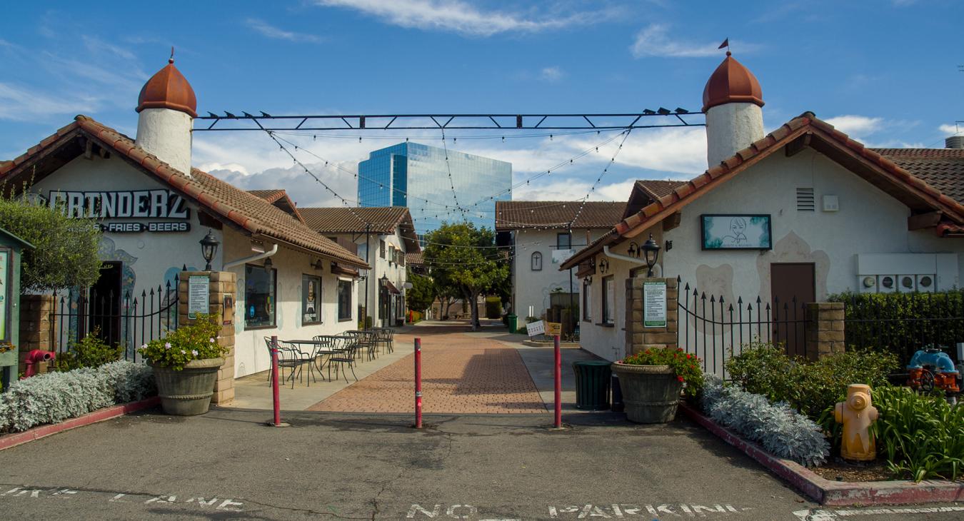 Old World Village North Entrance