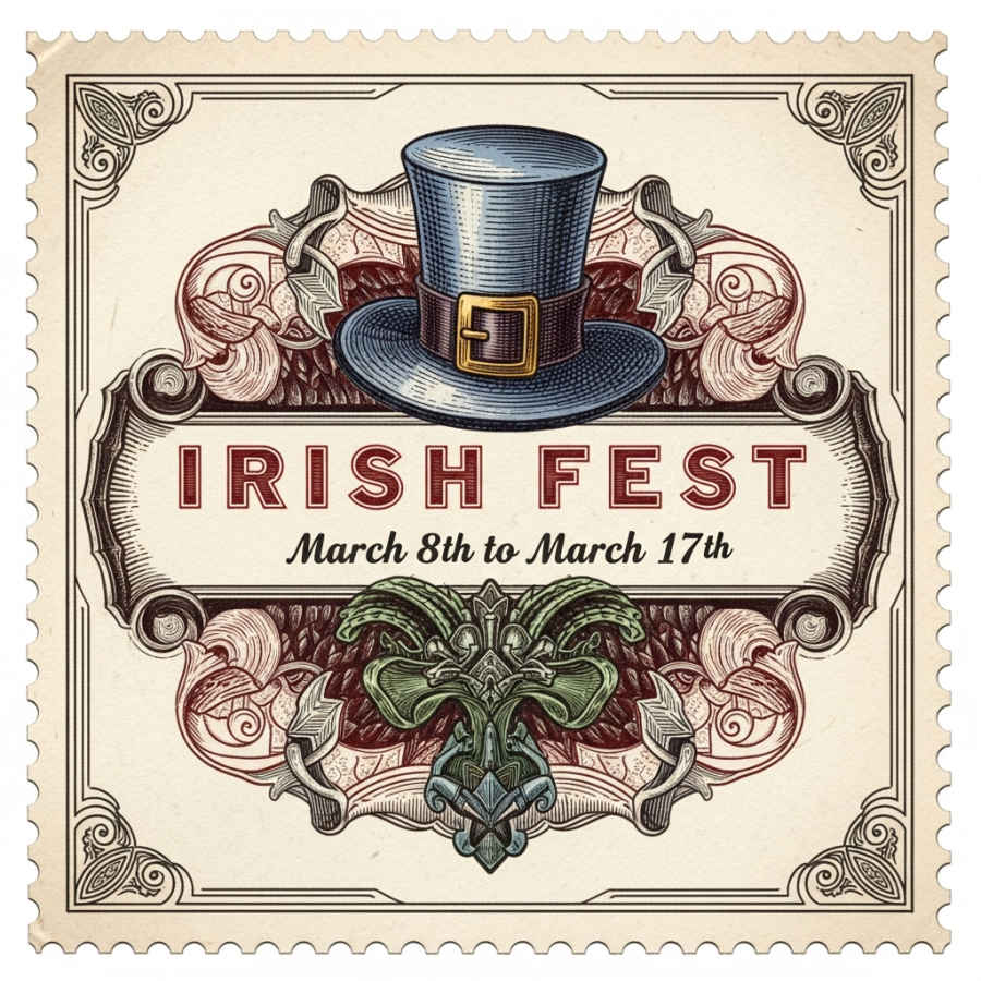 IRISH FEST - March 8th to March 17th